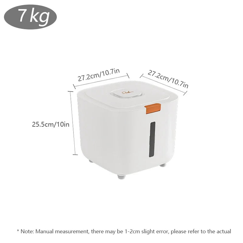 Pet Food Storage Barrel Sealed Moistureproof For Cat And Dog