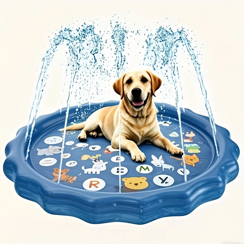 Heavy Duty Outdoor Pet Bath Basin With Water Spray Function