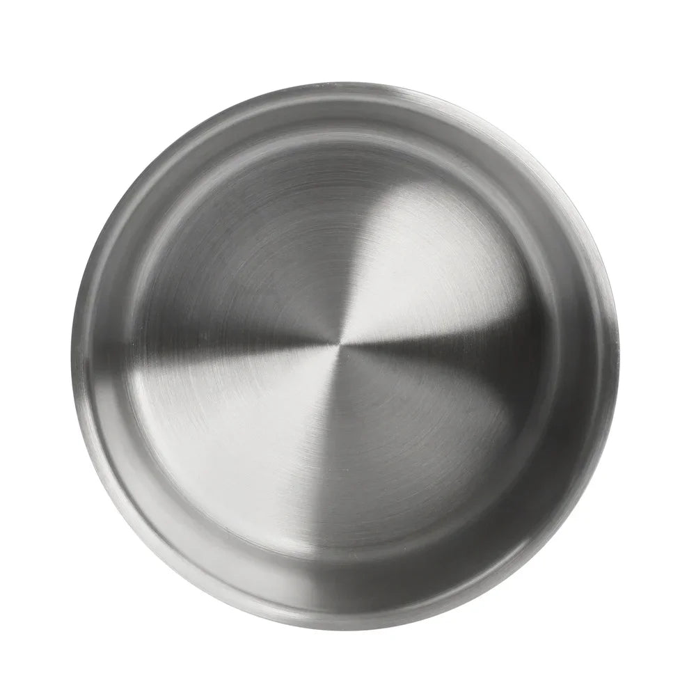 Hign-concerned Stainless Steel Double Wall Dog Feeding Bowl Non Skid
