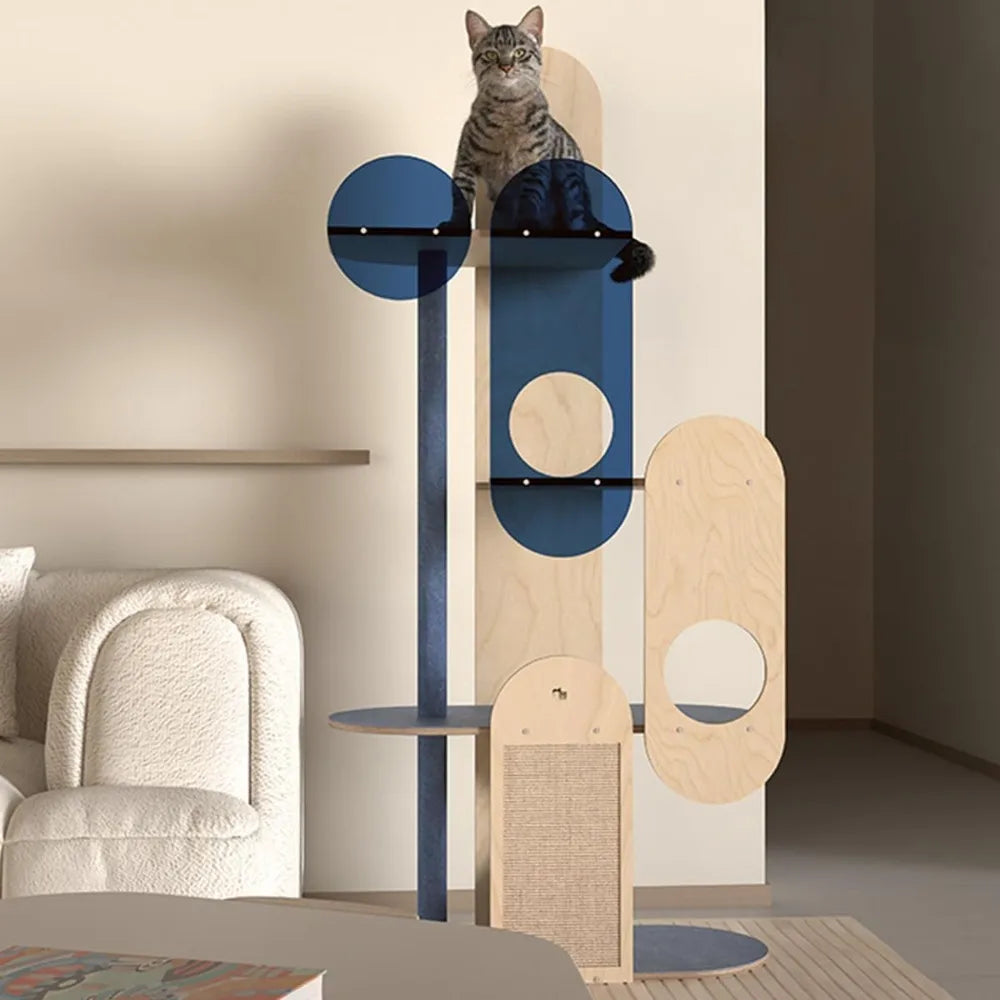 Indoor Cat Tree Multi Level Climbing Tower Activity Center For Cats