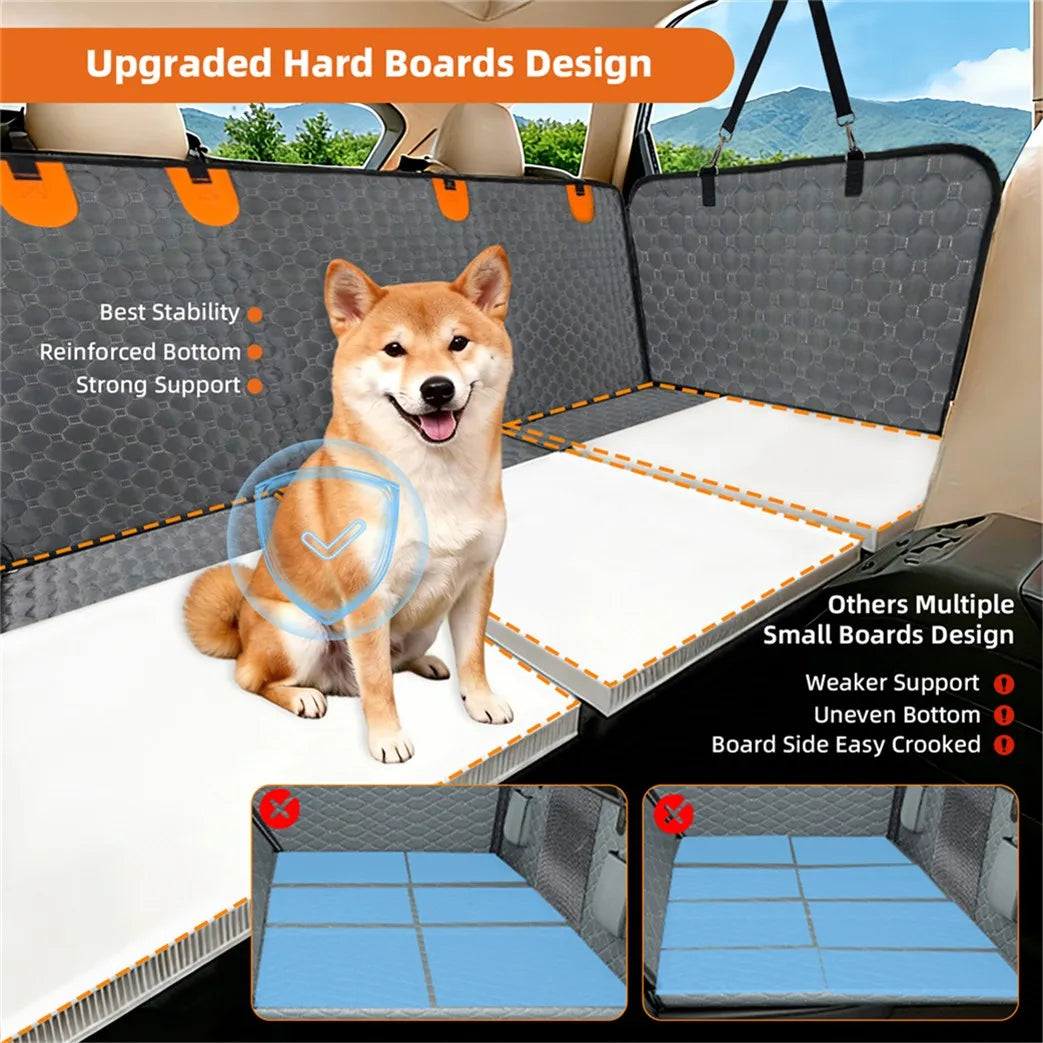 Back Seat Extender for Dogs Seat Cover Hammock Waterproof