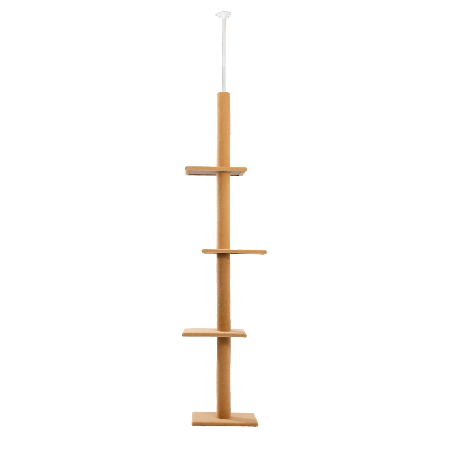 PEQULTI Adjustable Cat Tree Tower With Scratching Posts For Indoor Fun