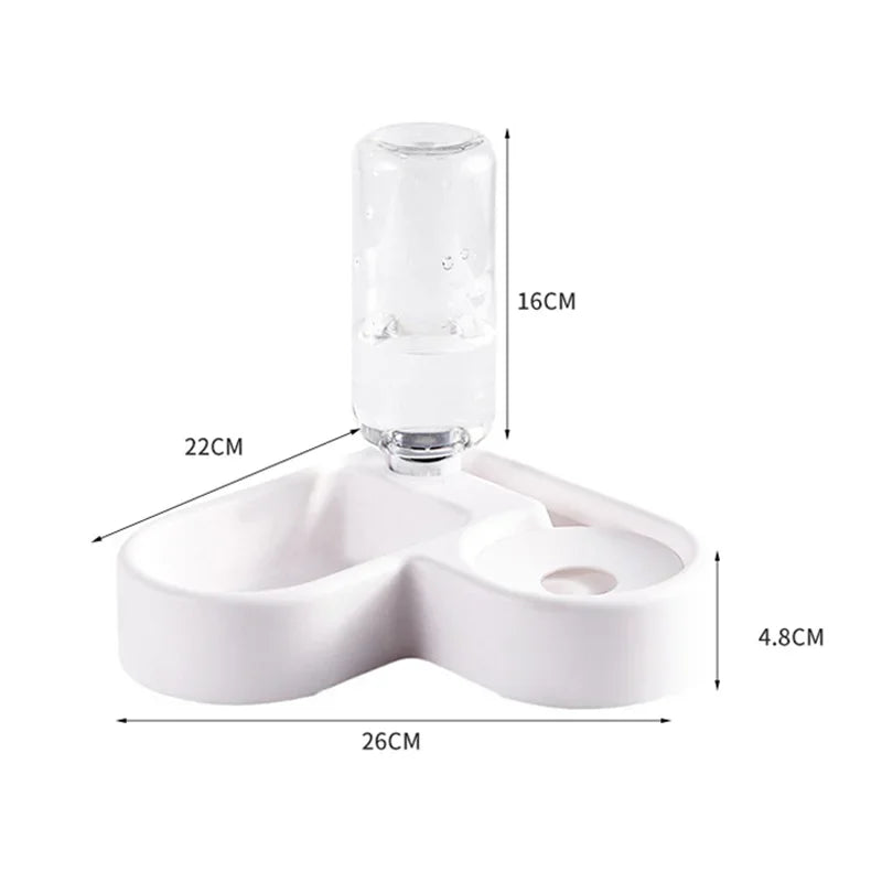 Multifunctional Pet Bowl Dual Use Water And Food Feeding