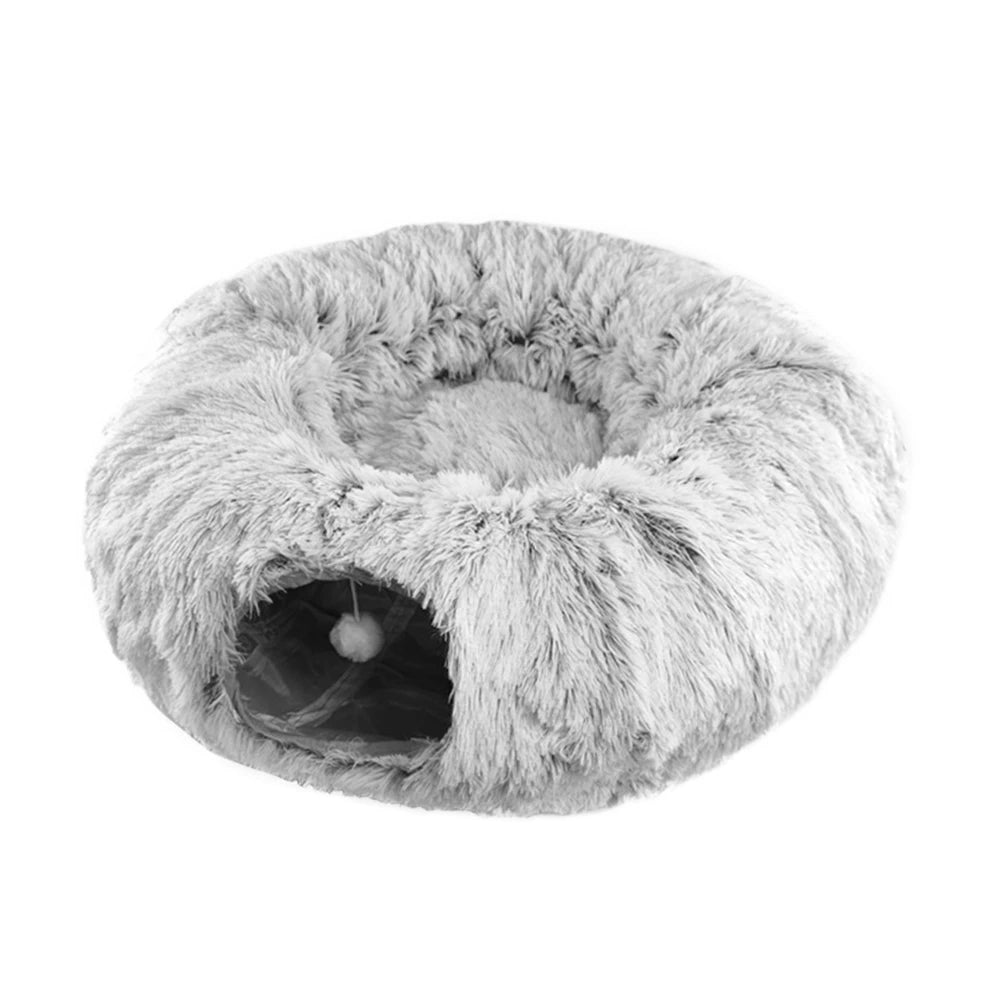 Guangdong Cat Tunnel Bed With Plush Mat Tube Playground