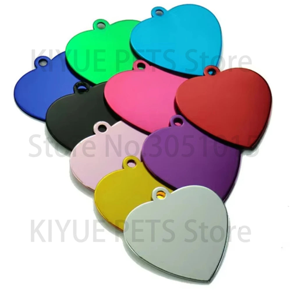 KIYUECN Personalized Aluminum Dog ID Tag With Name And Phone