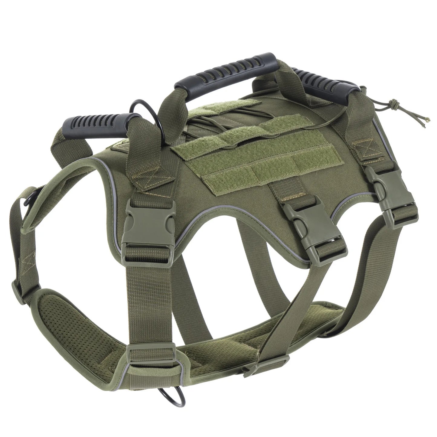NONECN Tactical Reflective Dog Harness Quick Release For All Dogs