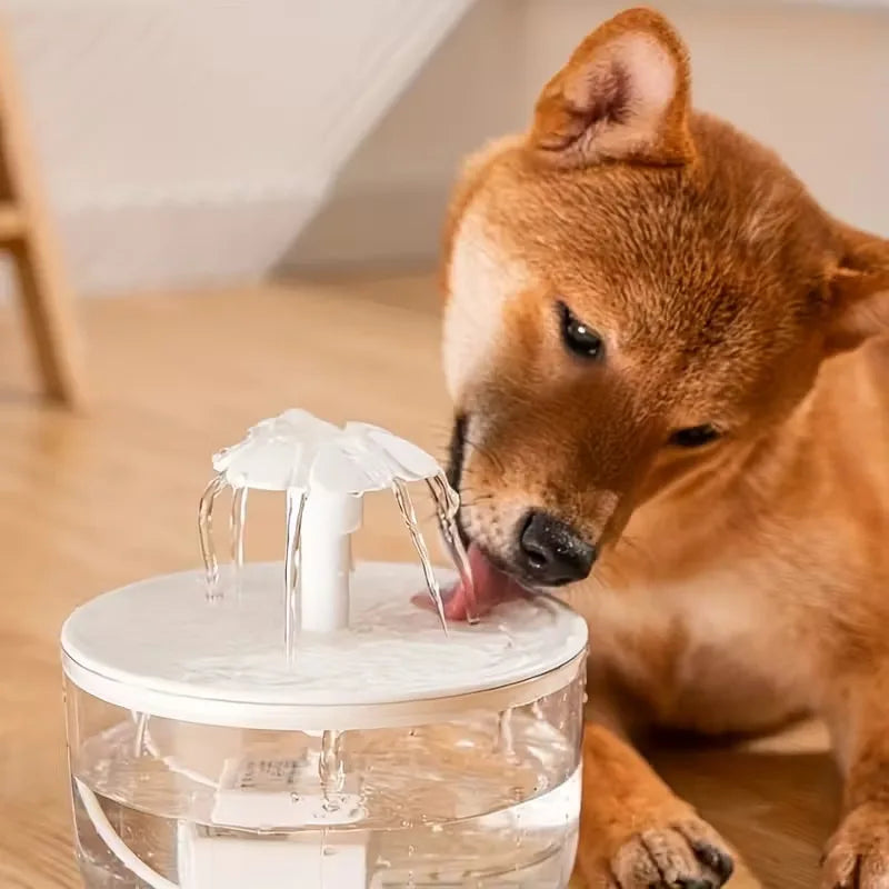 Automatic Pet Water Fountain USB Powered Silent Cats And Dogs