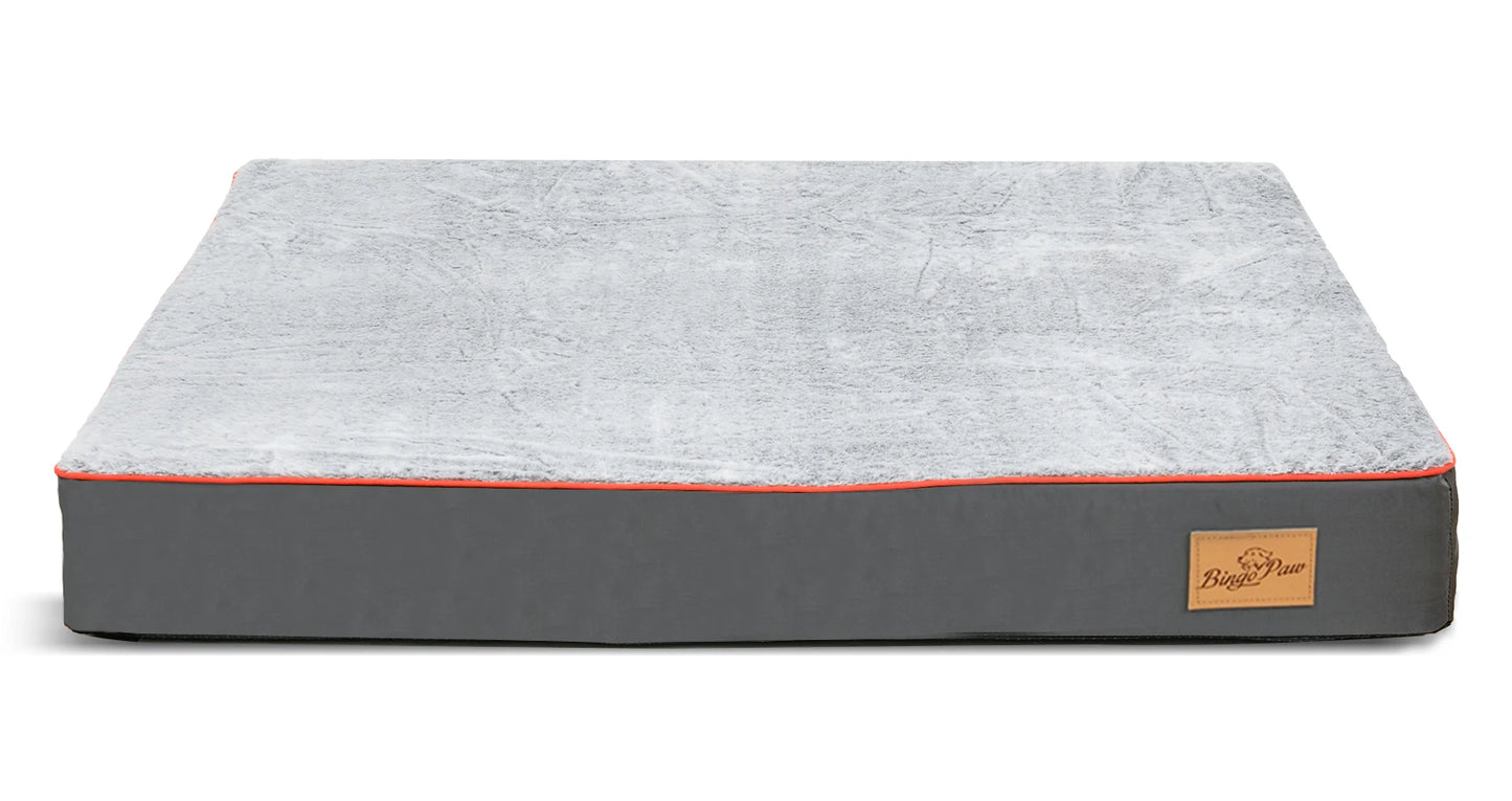 BINGOPAW Orthopedic Dog Bed With Memory Foam Waterproof Removable Cover