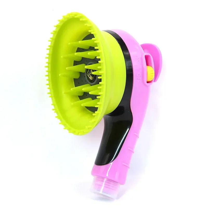 Hign-concerned Dog Shower Head Tentacle Massage Bath