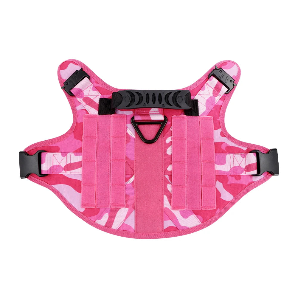 PETRAVELCN Military Camouflage Dog Harness Vest For Training