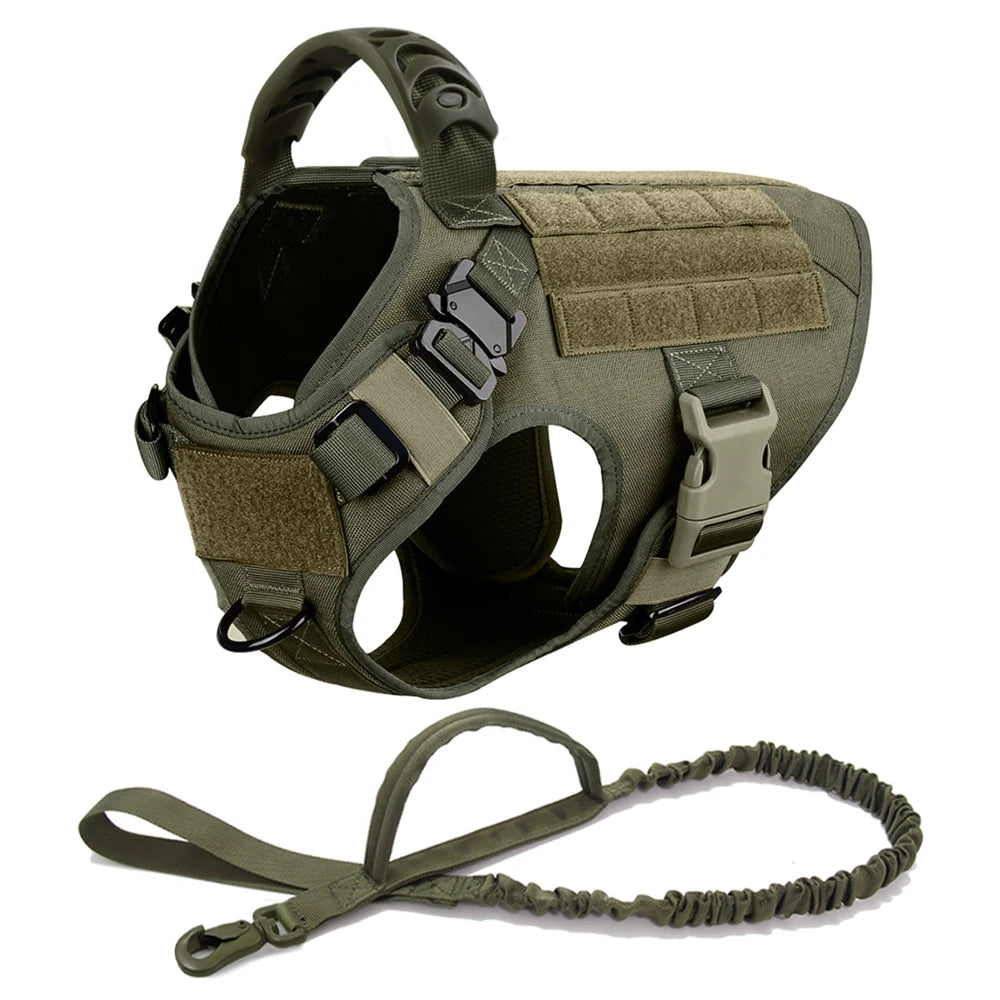 PETRAVELCN Dog Harness And Leash Vest For German Shepherd Malinois