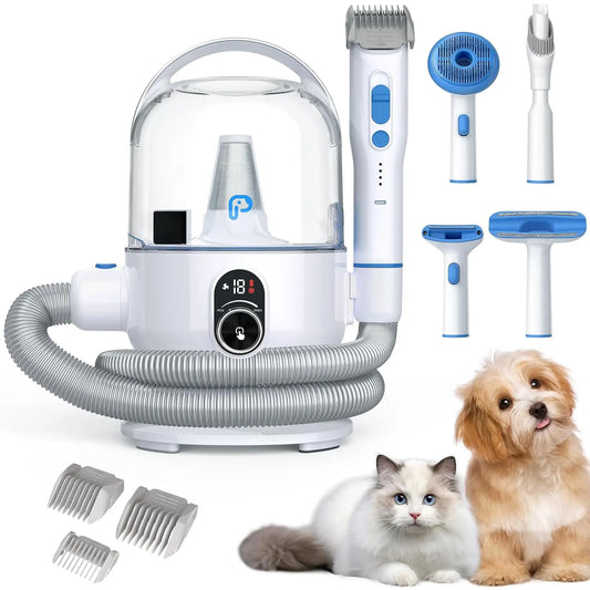 HiMISS Pro Dog Grooming Vacuum Kit With 2L Suction