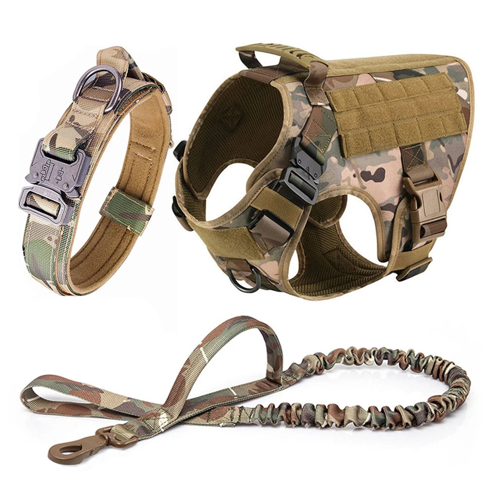 PETRAVELCN Dog Harness And Leash Vest For German Shepherd Malinois