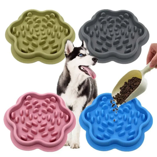 Hign-concerned Silicone Pet Licking Pad Slow Food Placemat