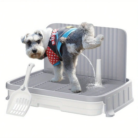 Dog Litter Indoor Dog Potty Tray No Leak Protection Wall