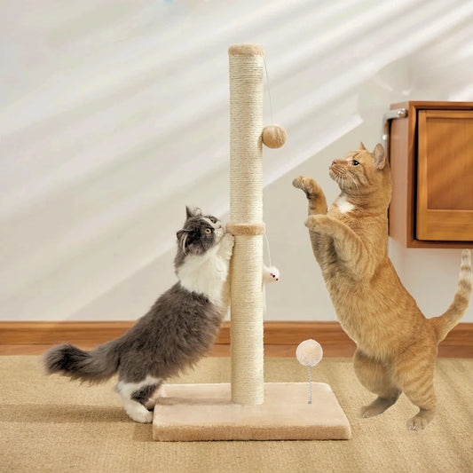 Guangdong Cat Scratching Posts Double Tier With Sisal Rope