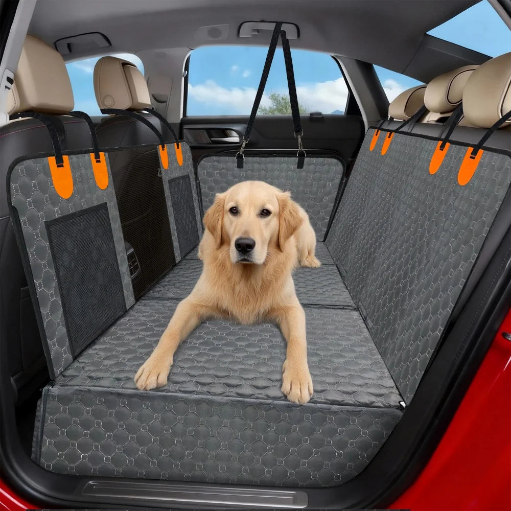 Back Seat Extender for Dogs Seat Cover Hammock Waterproof