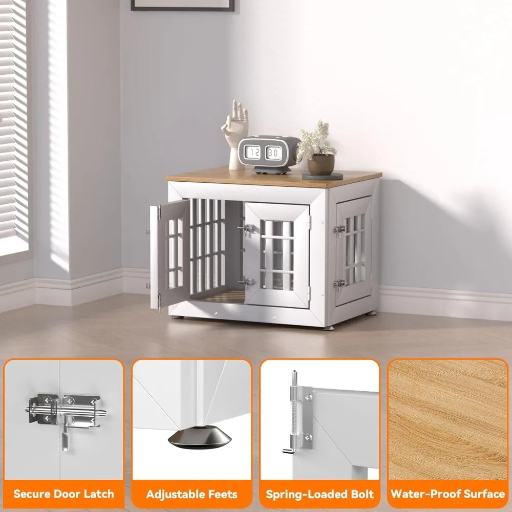 Heavy Duty Dog Crate End Table For Small Dogs