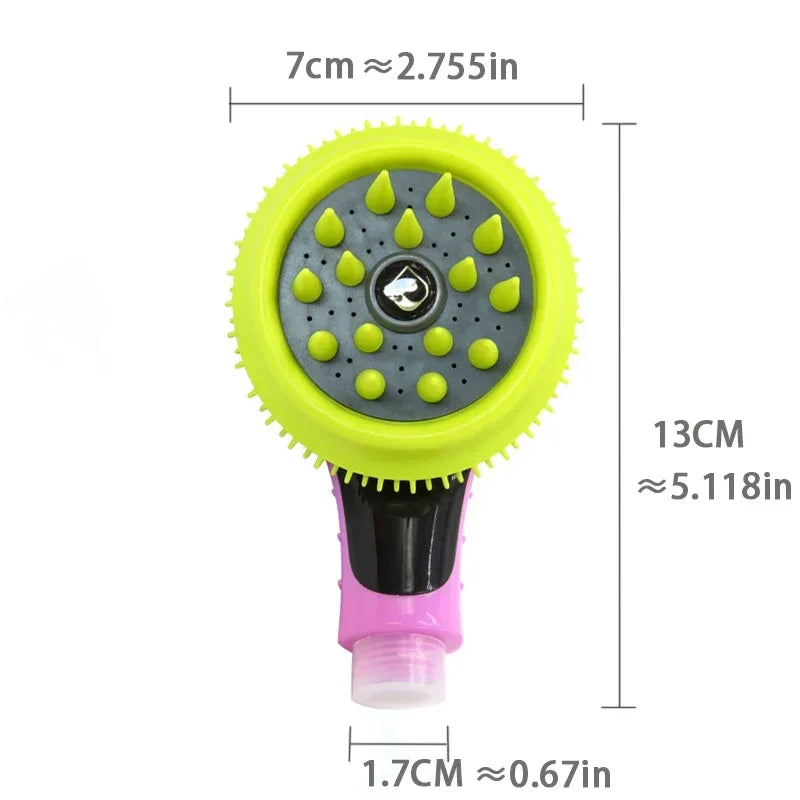 Hign-concerned Dog Shower Head Tentacle Massage Bath