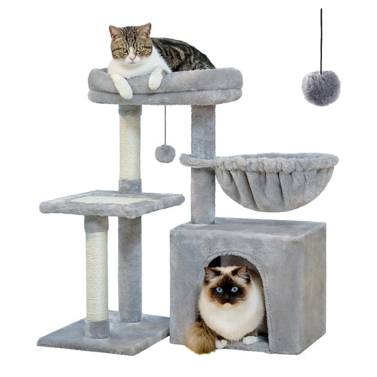 PAWZ Road Cat Tree Tower For Indoor Cats Two Styles