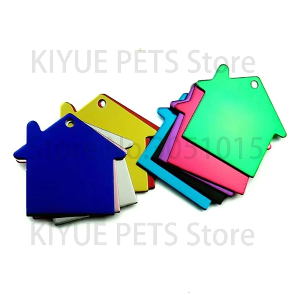 KIYUECN Personalized Aluminum Dog ID Tag With Name And Phone