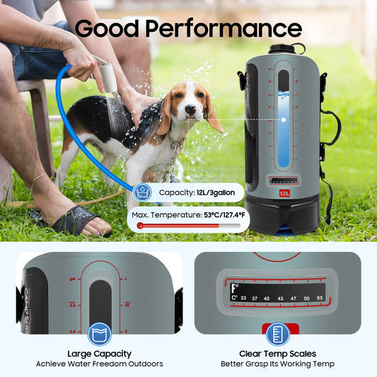 Hign-concerned Portable Pressure Camp Shower Outdoor Use