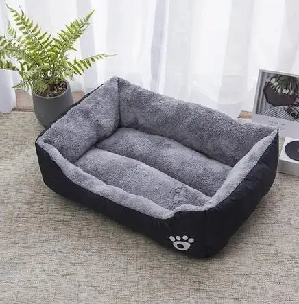 Plush Pet House Bed For Dogs And Cats Deep Cushion