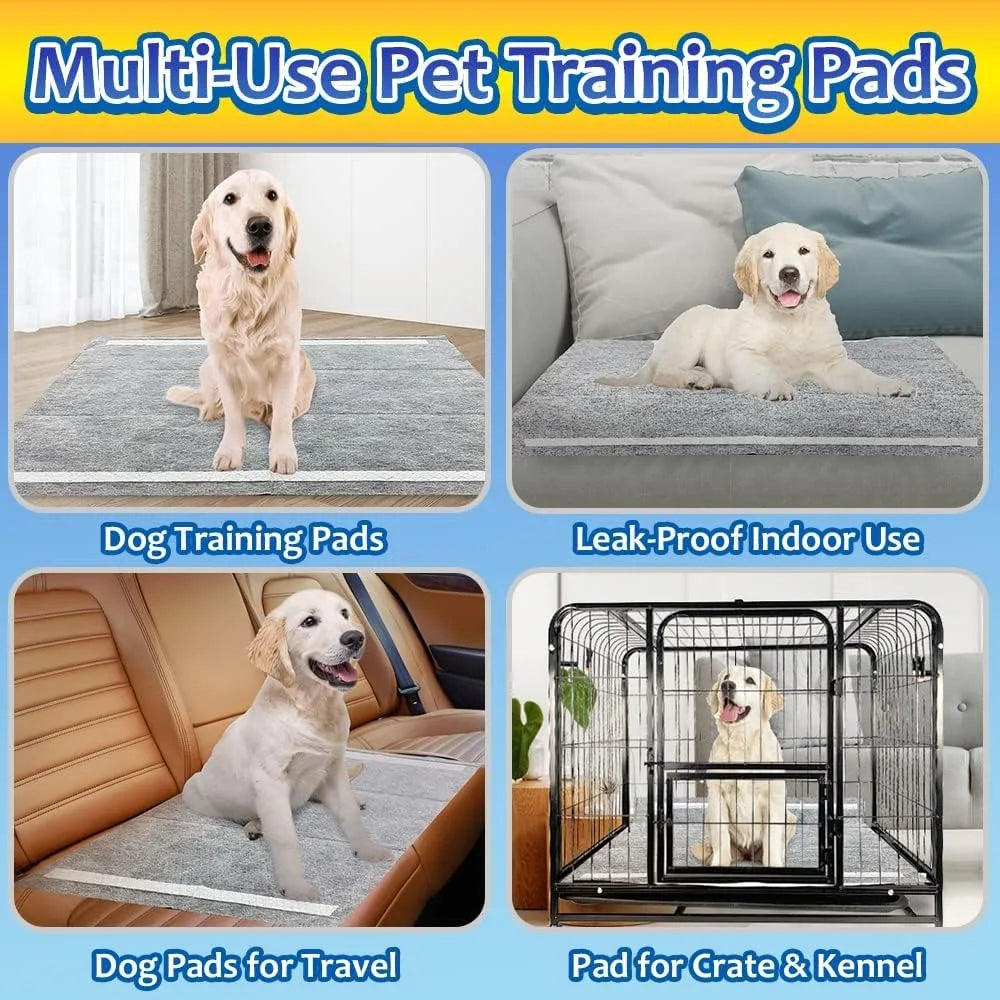 Activated Charcoal Dog Pee Pads For Odor Control And Absorption