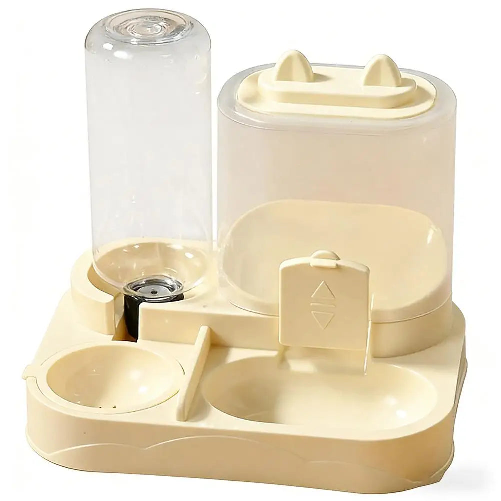 Automatic Cat Feeder And Waterer All In One Dispenser