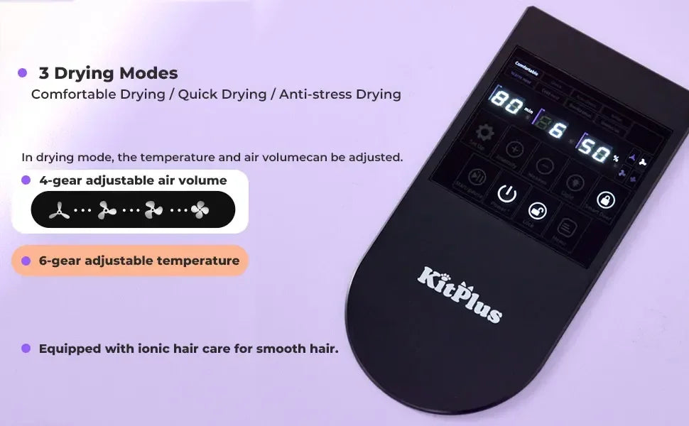Ultra Quiet Pet Dryer Box With Smart Temperature Control