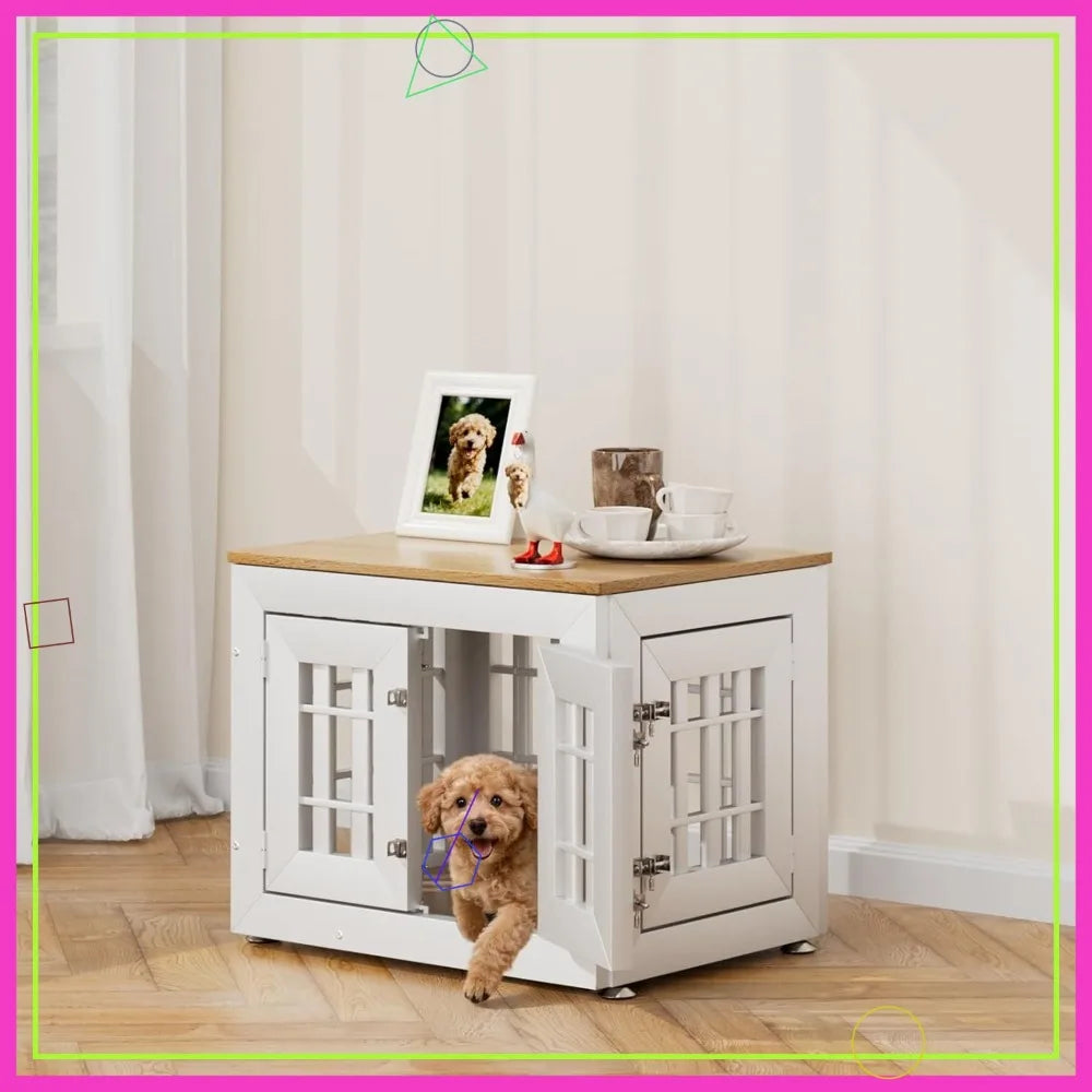 Heavy Duty Dog Crate End Table For Small Dogs