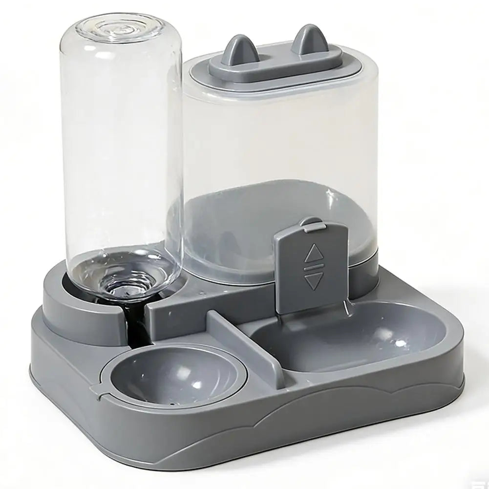 Automatic Cat Feeder And Waterer All In One Dispenser