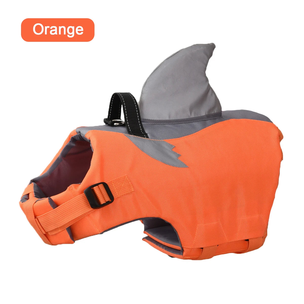 WANGUPET Reflective Dog Life Jacket High Buoyancy Rescue Handle Vest