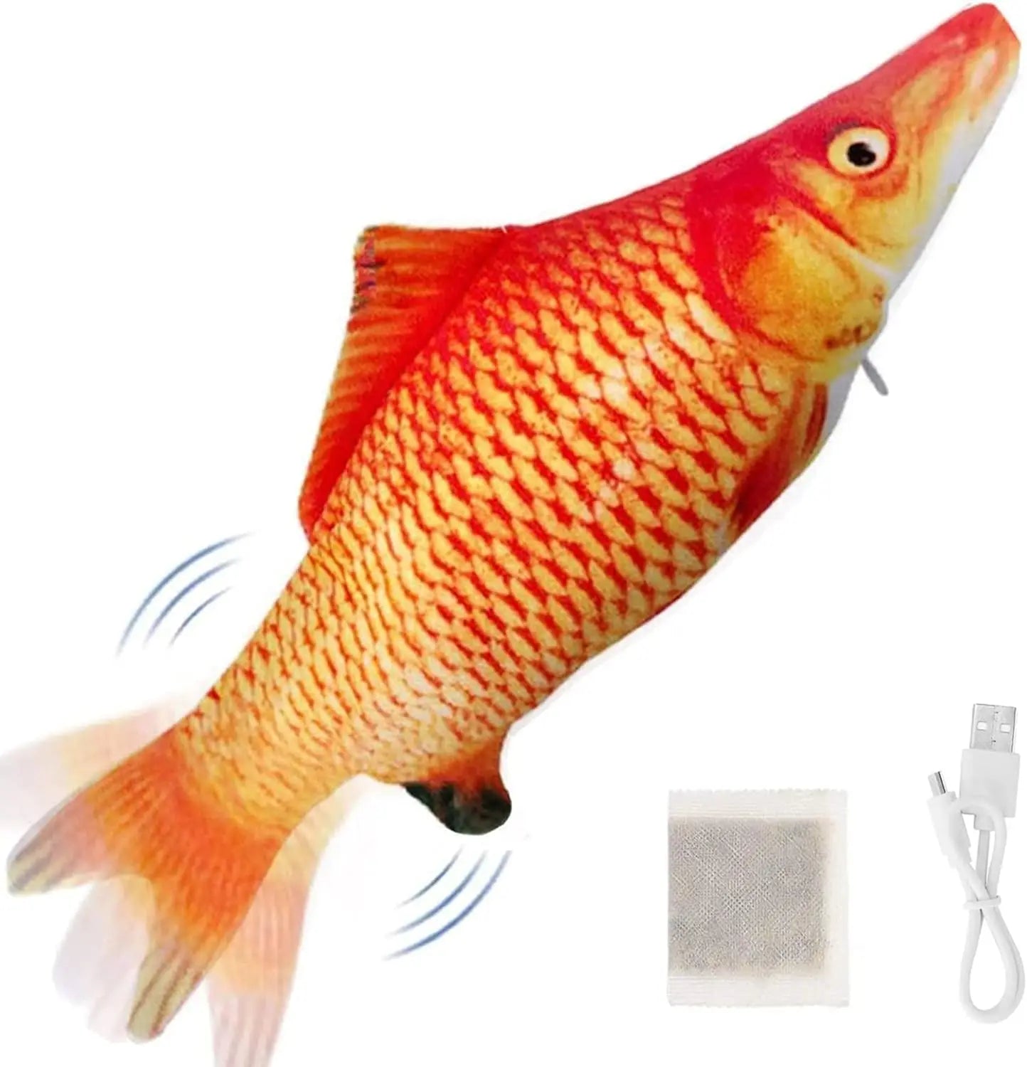 Zhejiang Floppy Fish Electric Cat Toy With Touch Sensor