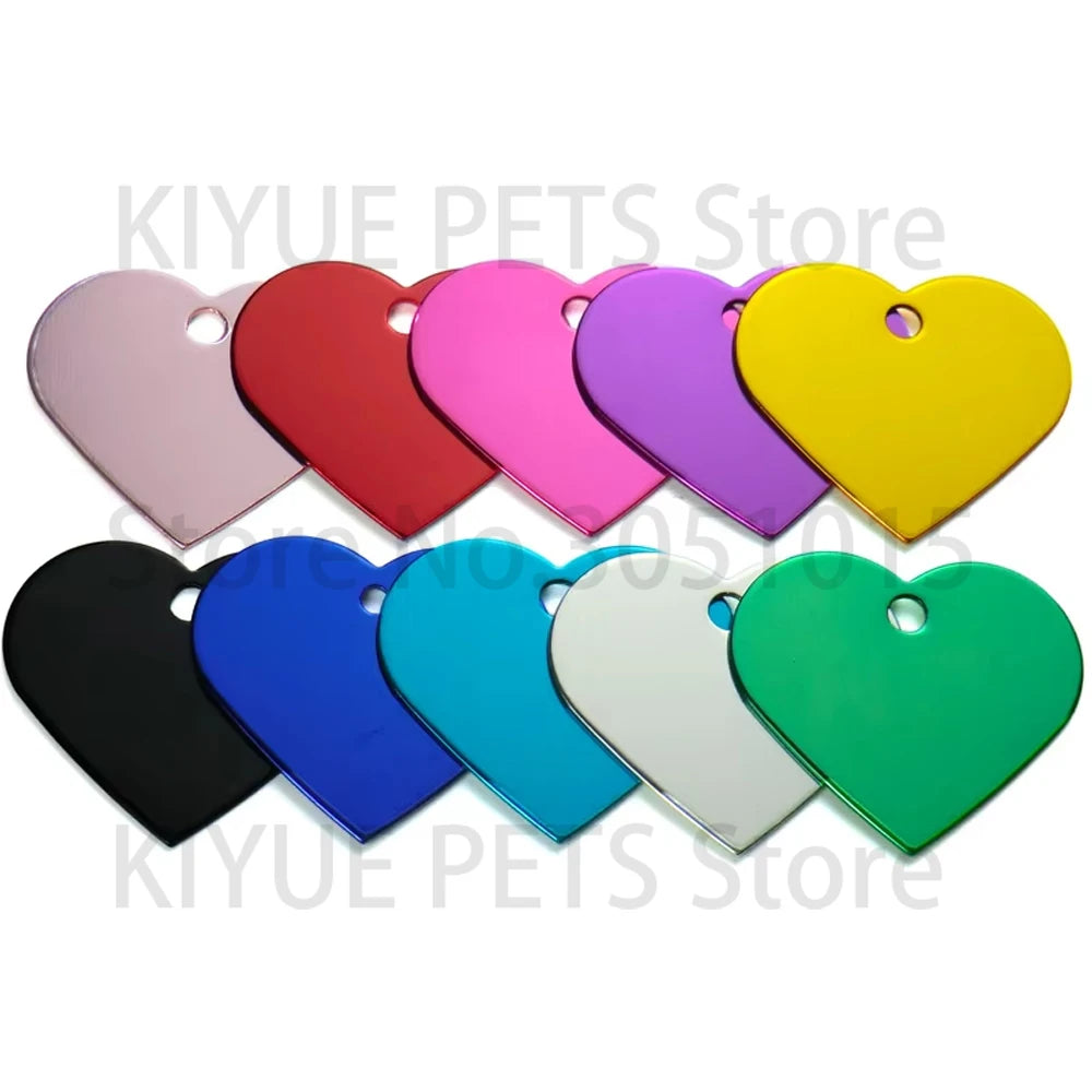 KIYUECN Personalized Aluminum Dog ID Tag With Name And Phone