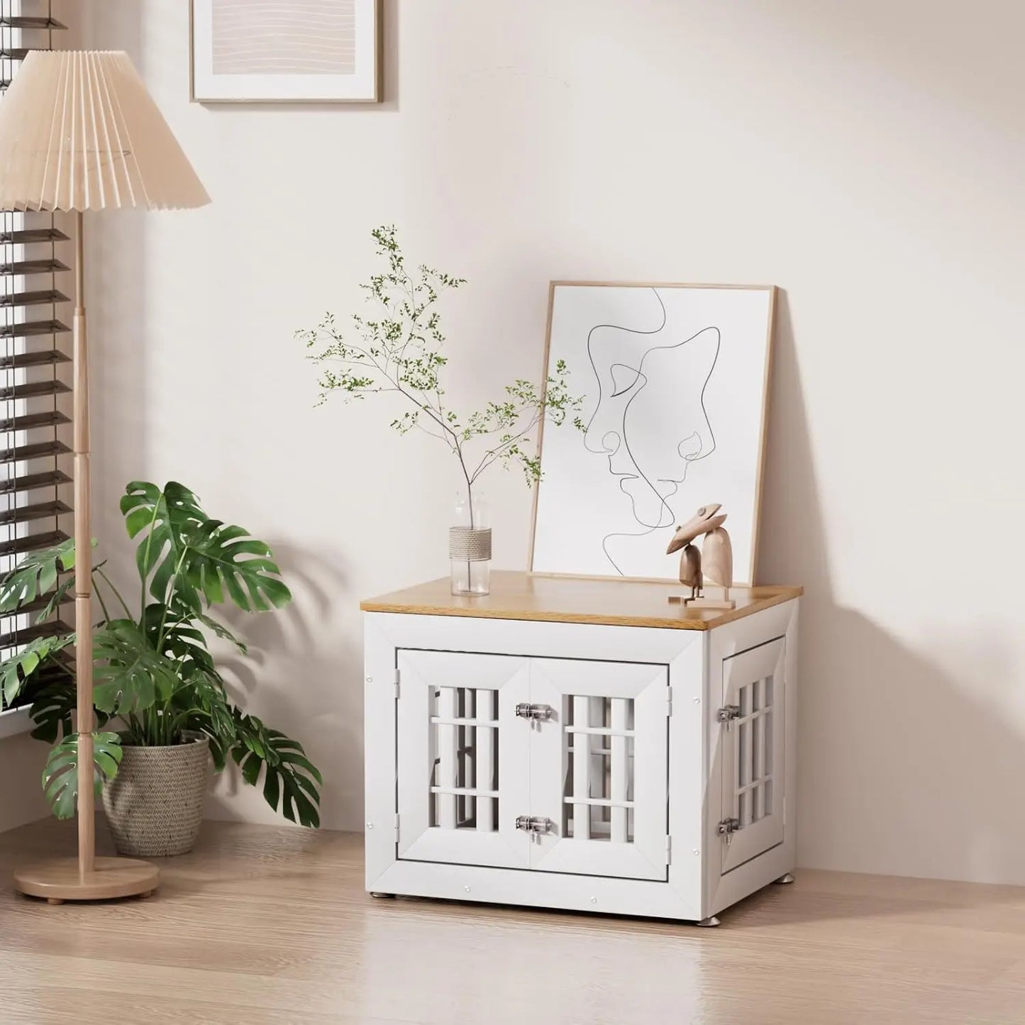 Heavy Duty Dog Crate End Table For Small Dogs