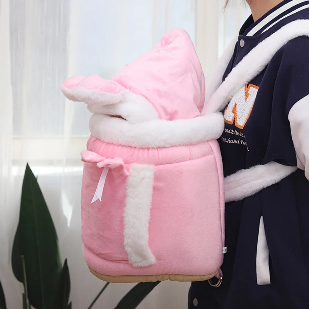 Winter Warm Cat Backpack for Outdoor Travel and Indoor Use