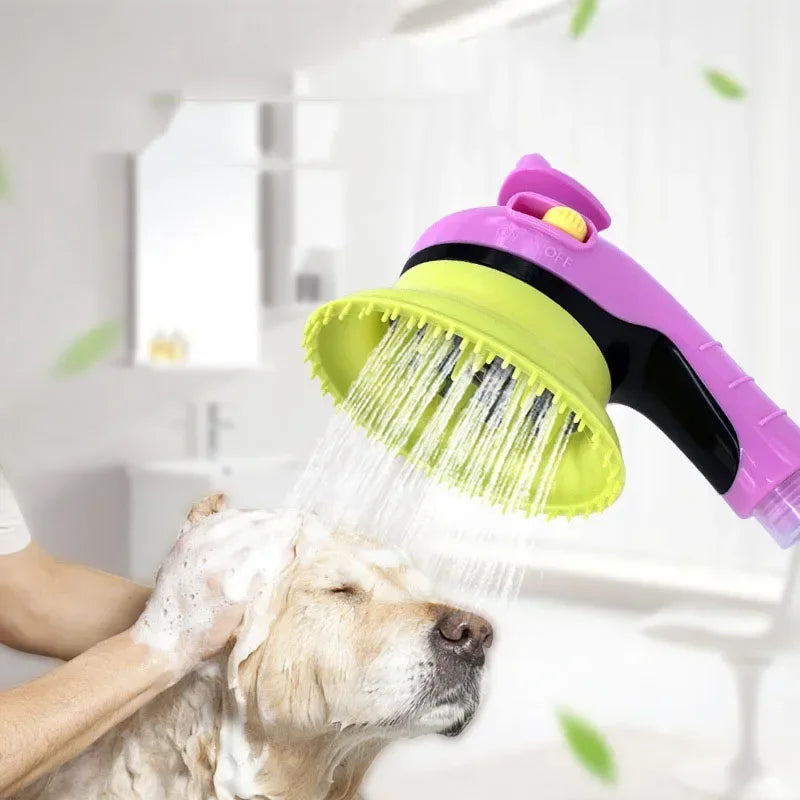 Hign-concerned Dog Shower Head Tentacle Massage Bath