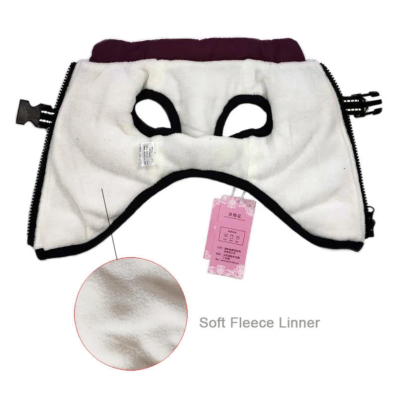 Winter Waterproof Dog Jacket With Harness For Labrador Chihuahua Outdoor