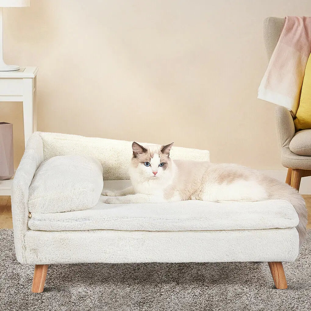 Guangdong Elevated Pet Bed With Solid Wood Legs For Pets