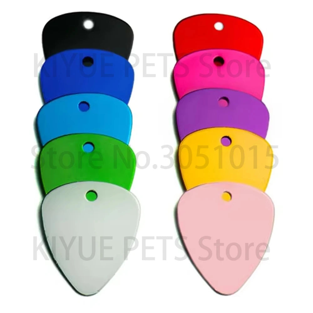 KIYUECN Personalized Aluminum Dog ID Tag With Name And Phone