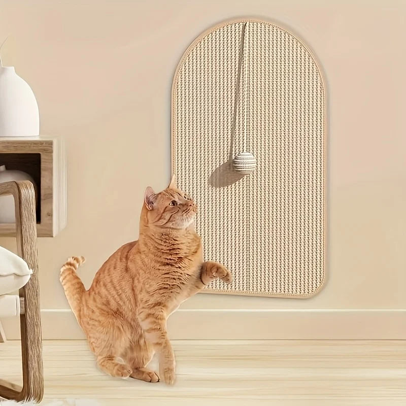 NONECN Sisal Cat Scratching Pad Sofa Safe Playful Mat