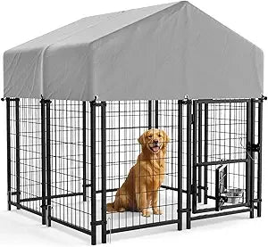 DAFIFY Heavy Duty Outdoor Welded Wire Dog Kennel Playpen