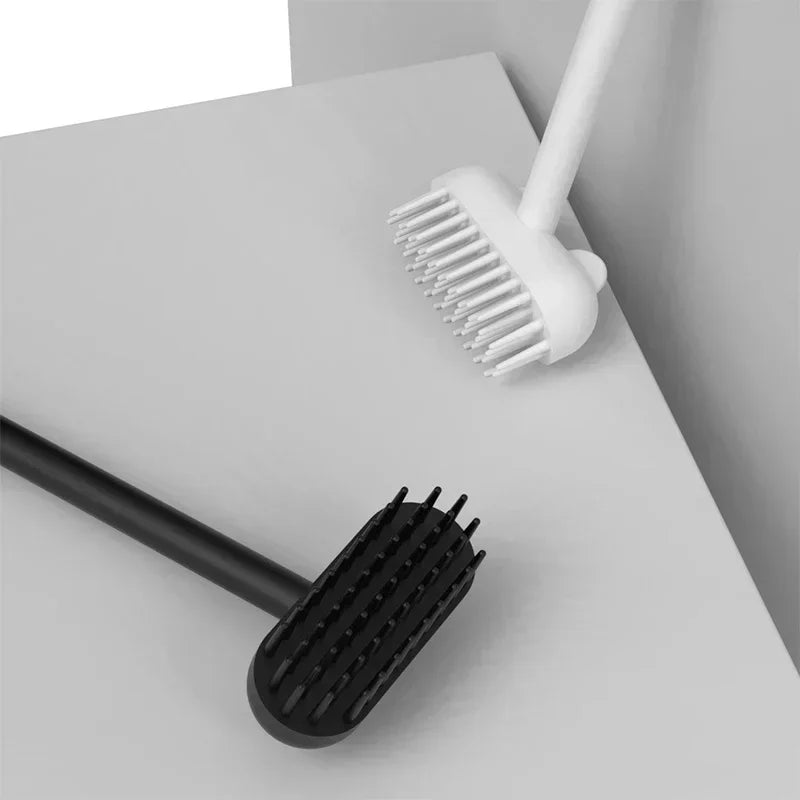 Hign-concerned 2in1 Cat Massager Brush Deshedding Comb