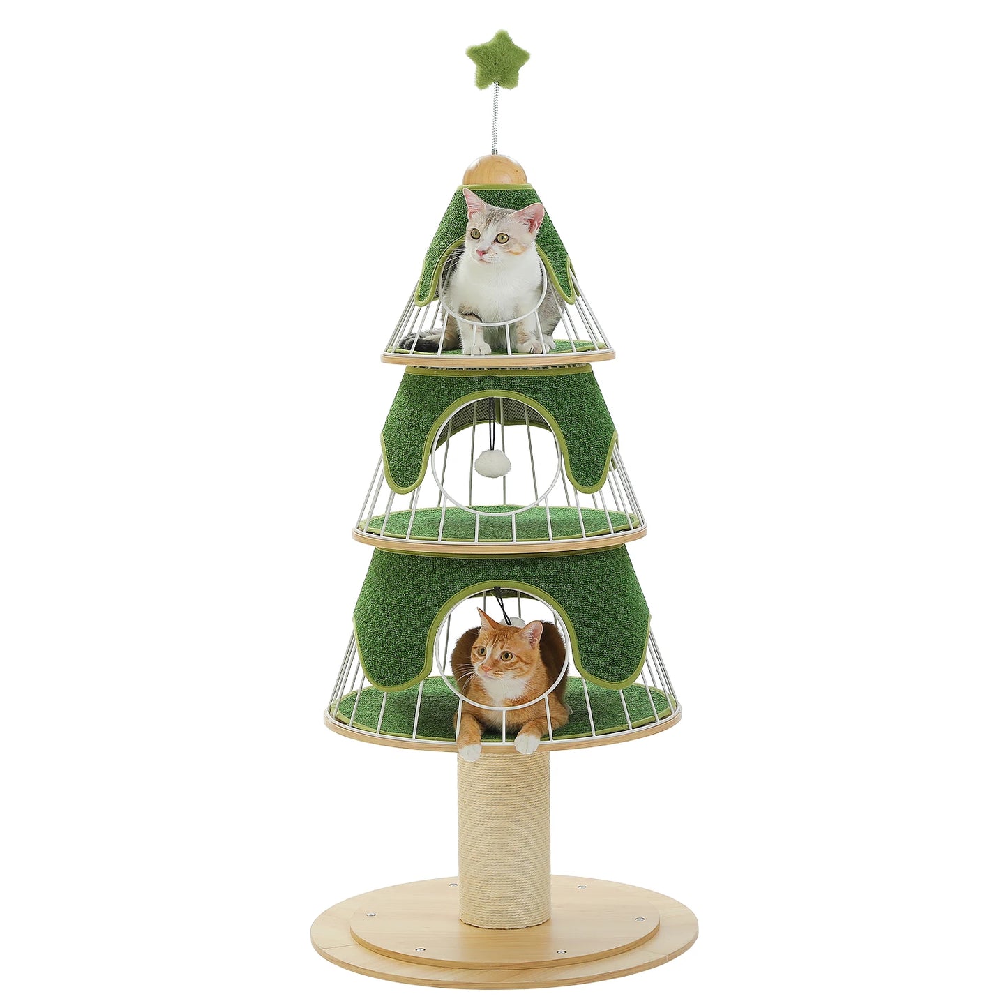PAWZ Road Multi Level Cat Tree Tower With Cozy Condos