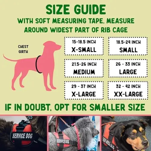 YTYIN Emotional Support Dog Vest With ID Tag And ADA Cards
