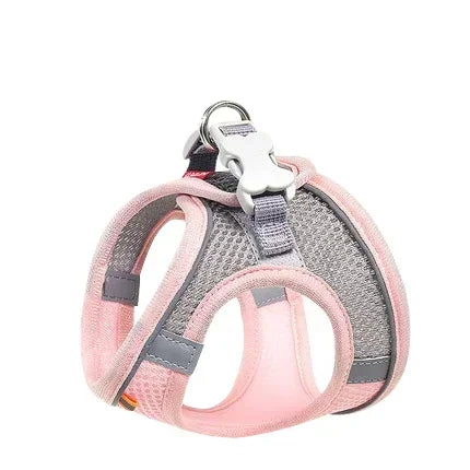 Breathable Reflective Adjustable Dog Harness Vest Nylon