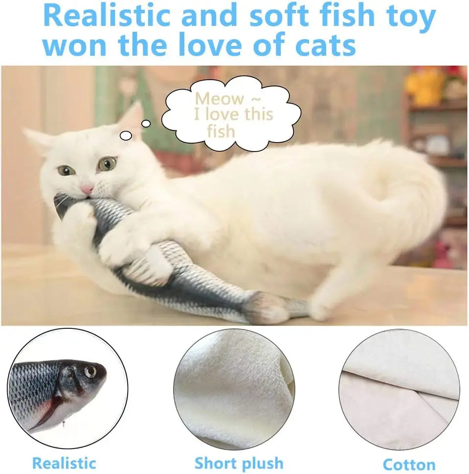 Zhejiang Floppy Fish Electric Cat Toy With Touch Sensor
