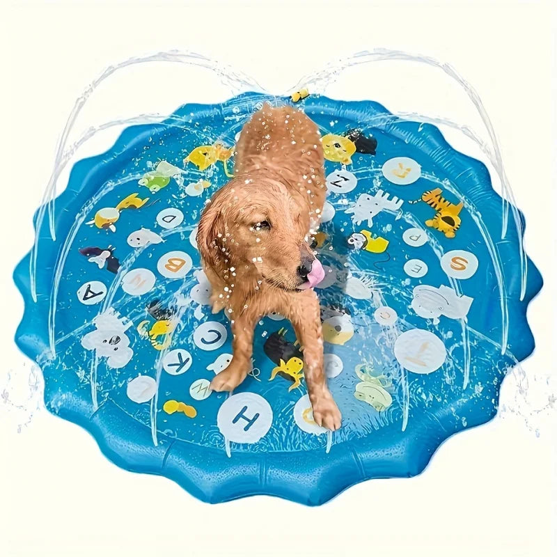 Heavy Duty Outdoor Pet Bath Basin With Water Spray Function