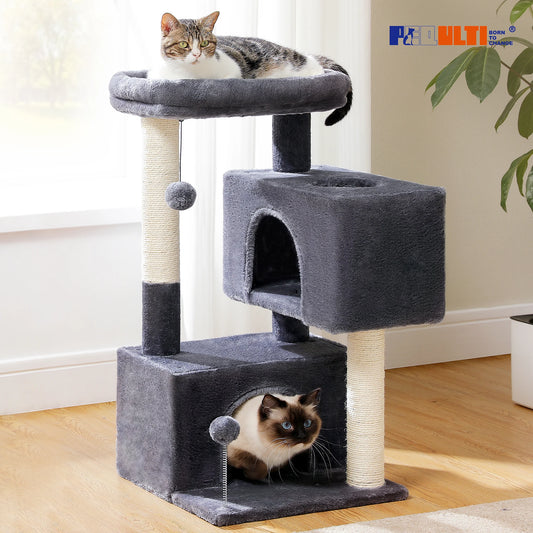 PAWZ Road Multi Level Cat Tree Tower With Sisal Posts